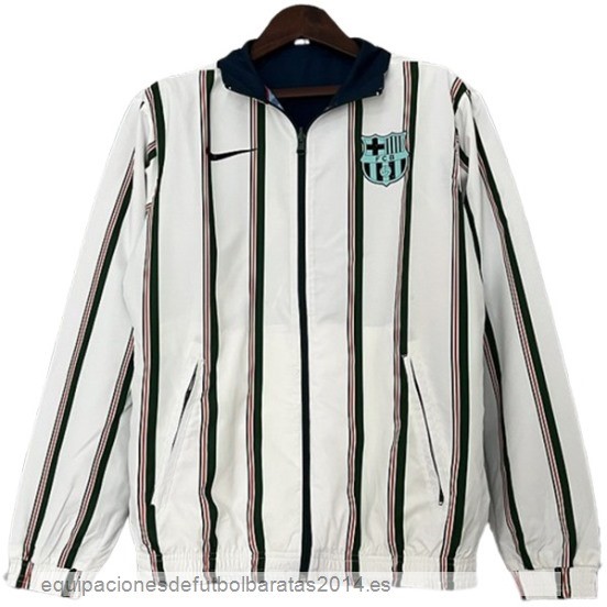 Nuevo Rompevientos Barcelona 23/24 Blanco Azul Baratas